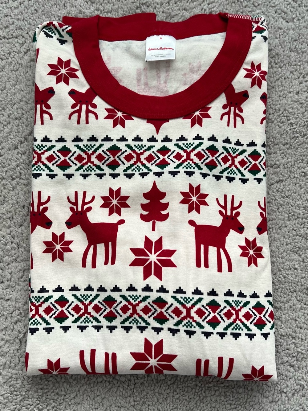 Hanna Andersson Unisex Dear Deer PJ Set